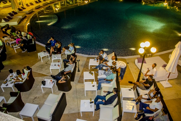 World Cup At The VIP Pool